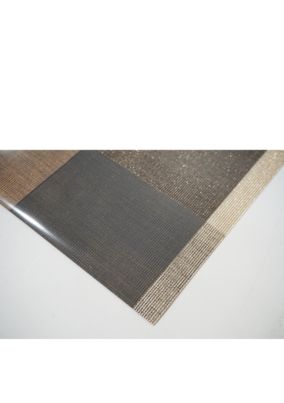 Dainty Home Plaid Reversible Metallic Printed Set of 4 Placemats