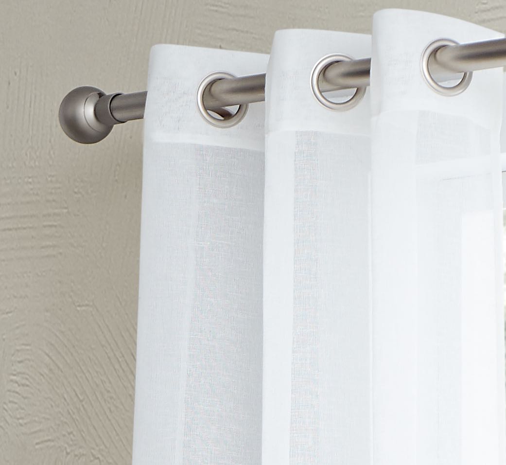 Dainty Home Shadow Ombre Linen Look Boho Gradient Linen Textured Grommet Panel Pair