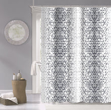 Load image into Gallery viewer, Dainty Home 100% Cotton Printed Optic Designed 70&quot; x 72&quot; Shower Curtain
