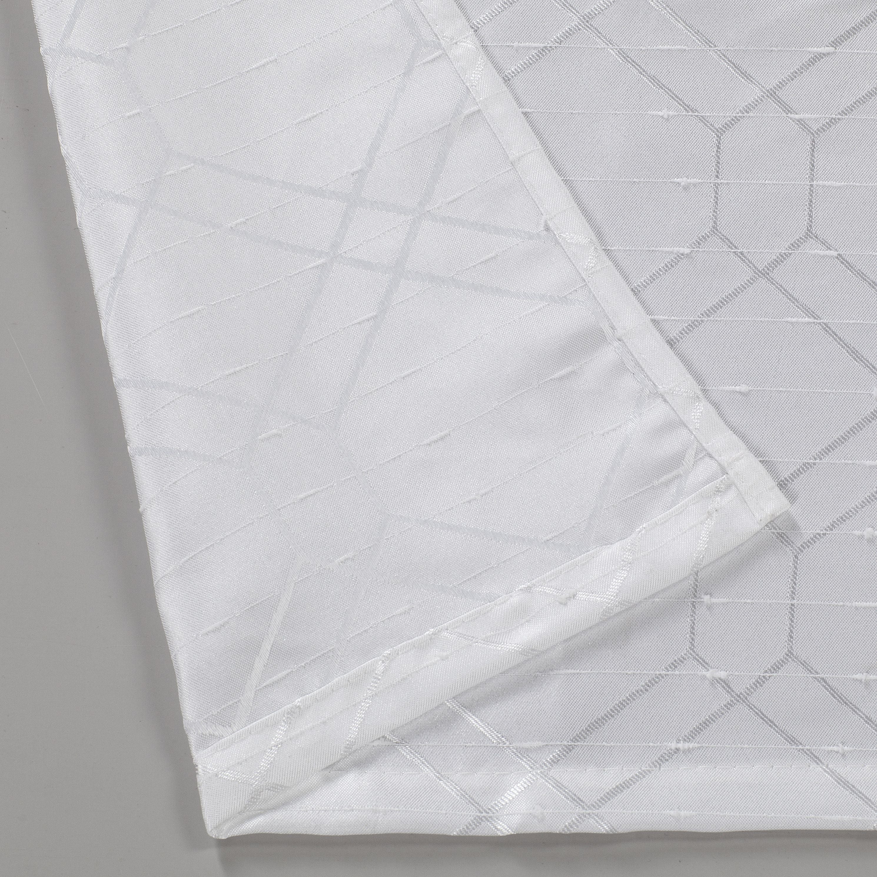 Dainty Home St Pierre Solid 3D Textured Designed Room Darkening Grommet Single Panel