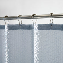 Load image into Gallery viewer, Dainty Home Tranquility Embossed Seersucker Designed 70&quot; x 72&quot; Shower Curtain

