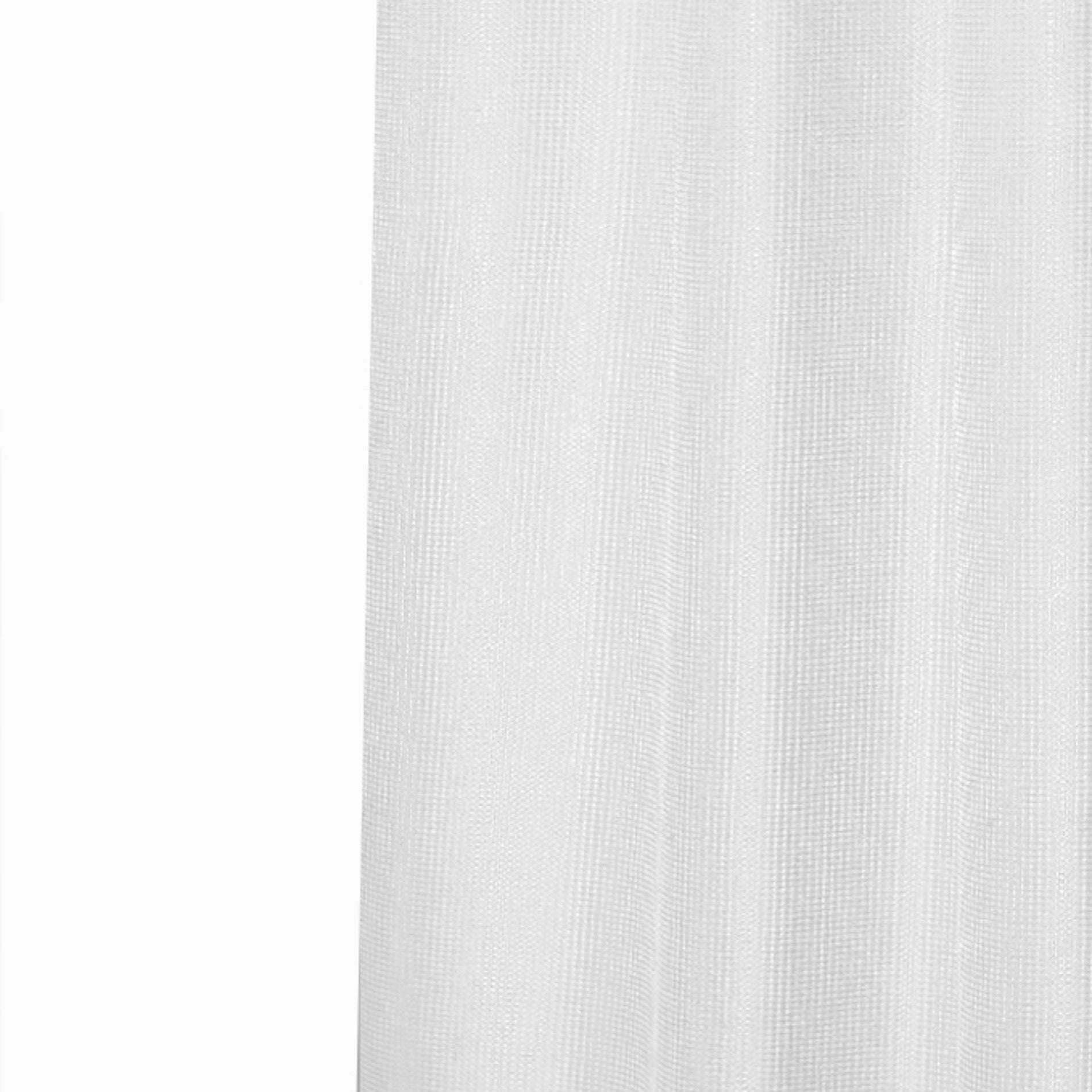 Dainty Home Hotel Collection Waffle Heavy Duty Fabric Waffle Weave Hotel Quality Shower Curtain