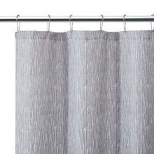 Load image into Gallery viewer, Dainty Home Moderna 3D Linen Textured Linen Look Microstriped Designed Shower Curtain
