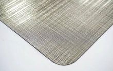 Load image into Gallery viewer, Dainty Home Reversible Emery Smooth Metallic Stripes 15&quot; Placemats - Set of 4

