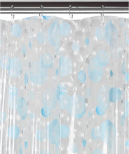 Load image into Gallery viewer, Dainty Home Bubbles 3D Eco-Friendly Embossed Textured Bubble Designed Shower Curtain Liner
